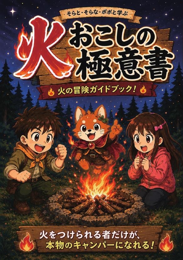 火おこしの極意書 表紙